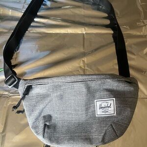 Herschel Supply Company Black and Gray Belt Bag